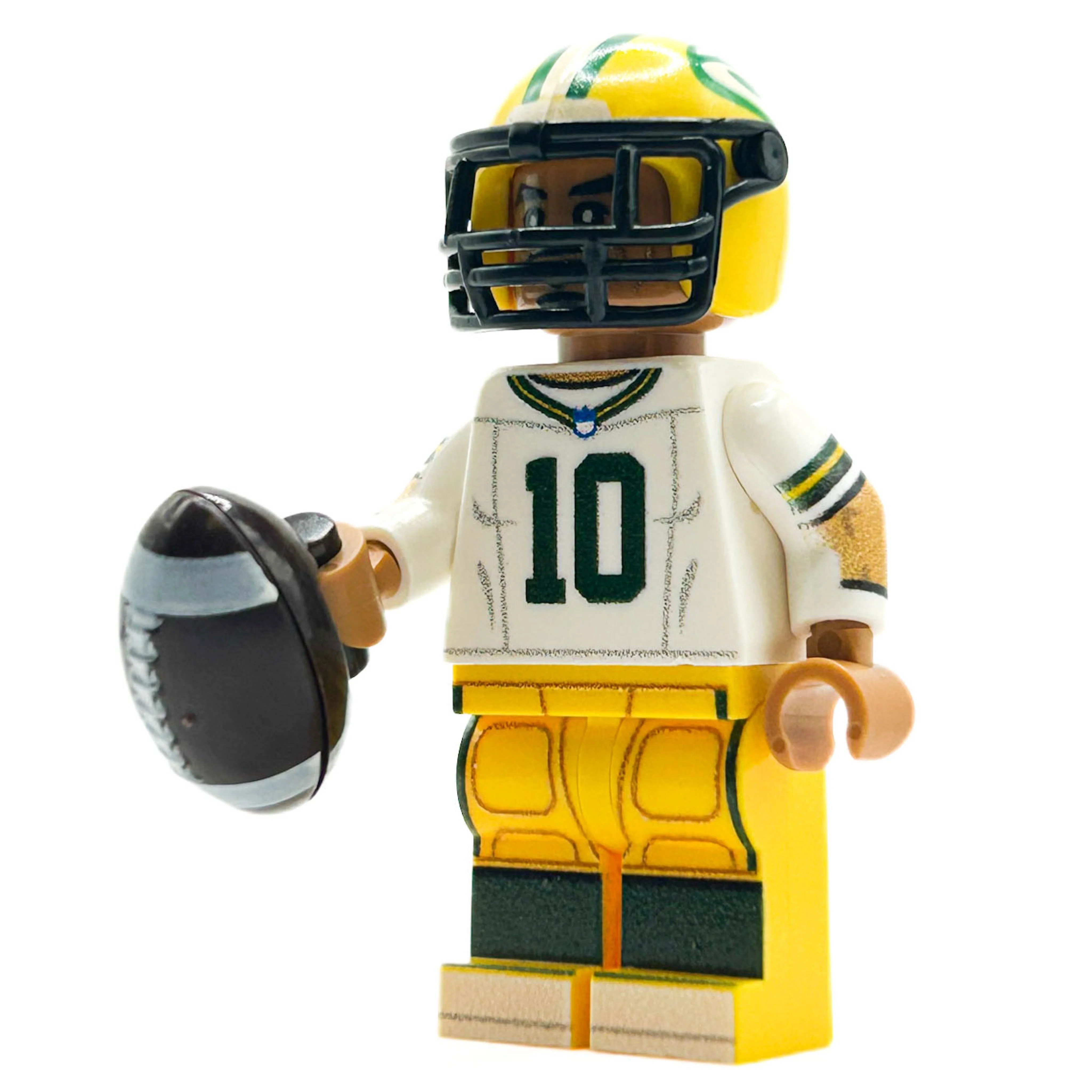 #10 Love QB Green Bay Football Player Minifig