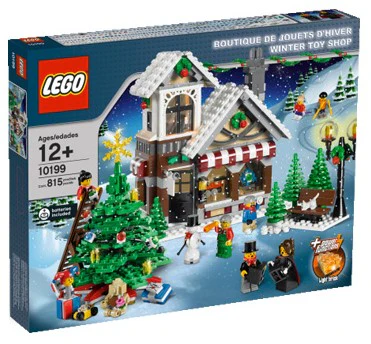 10199 - Winter Toy Shop - EMPTY BOX ONLY - Image 2