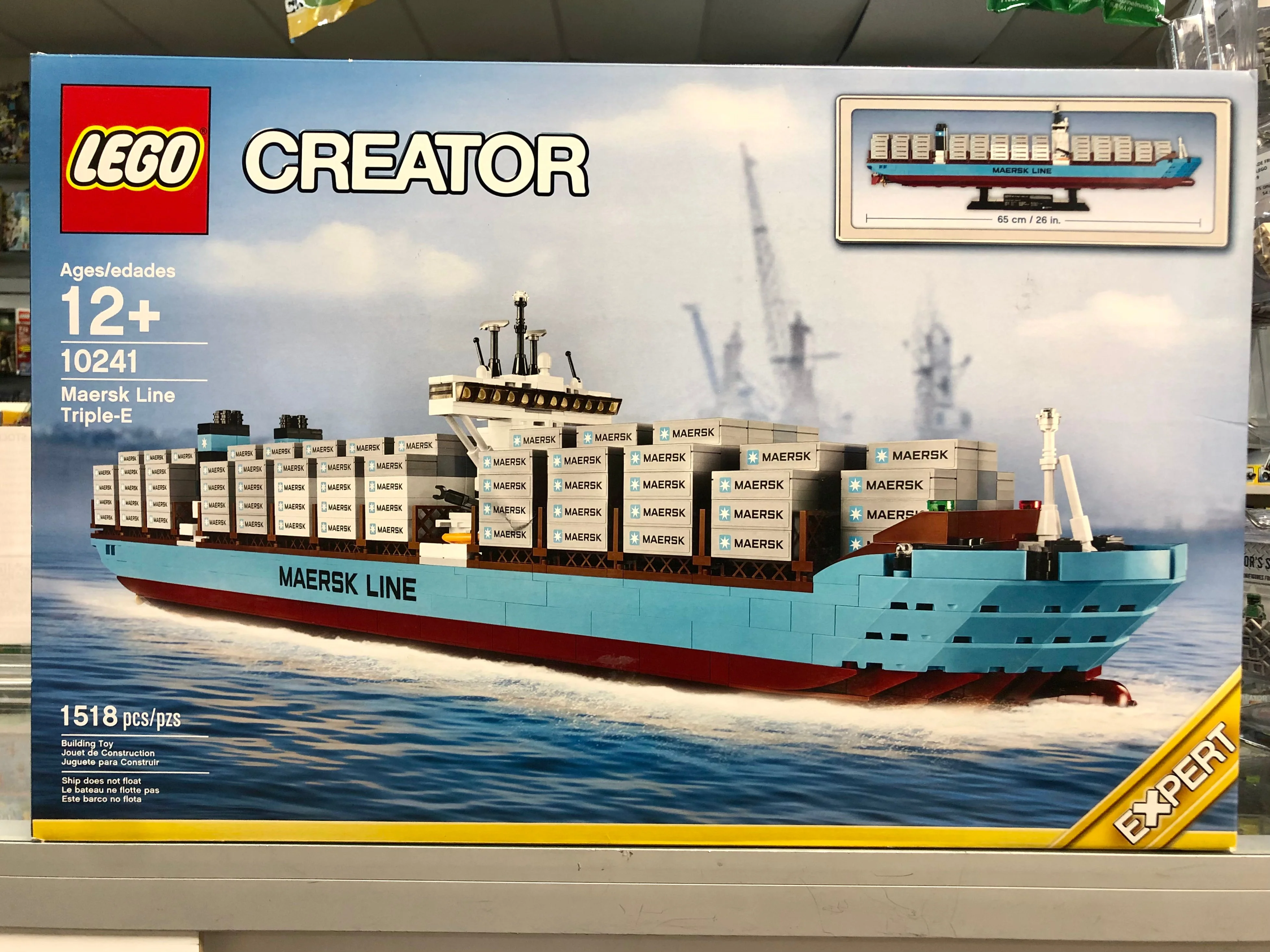 10241 - Maersk Line Triple-E - EMPTY BOX ONLY