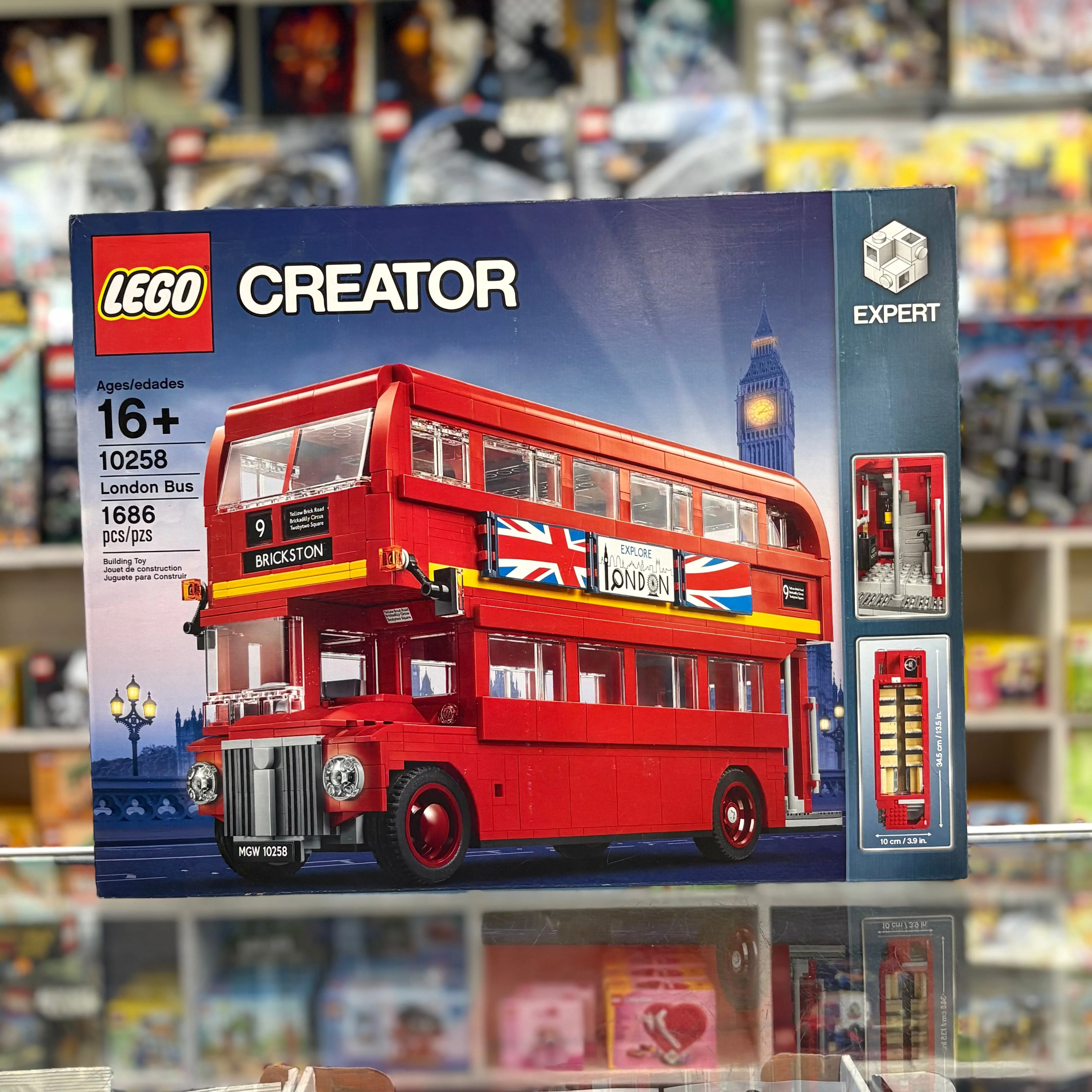 10258 - London Bus - EMPTY BOX ONLY