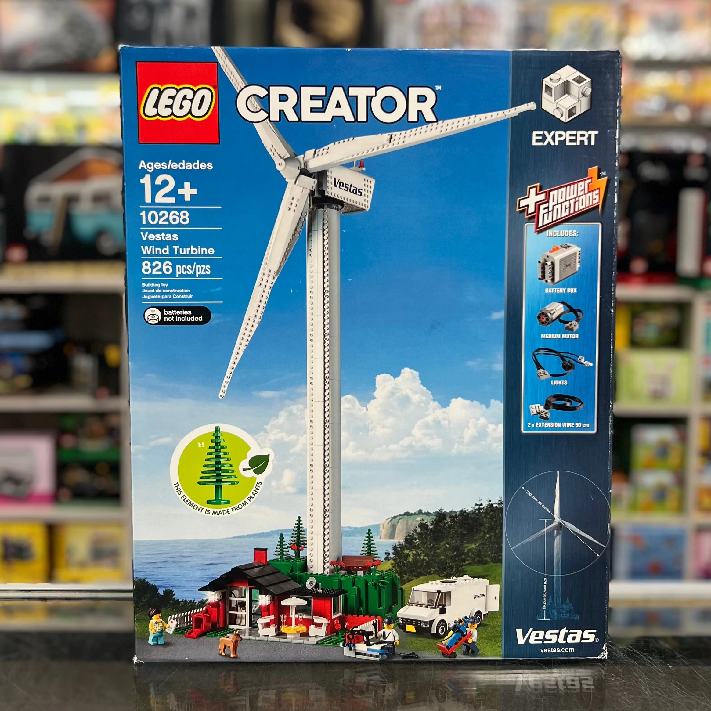 10268 - Vestas Wind Turbine - EMPTY BOX ONLY