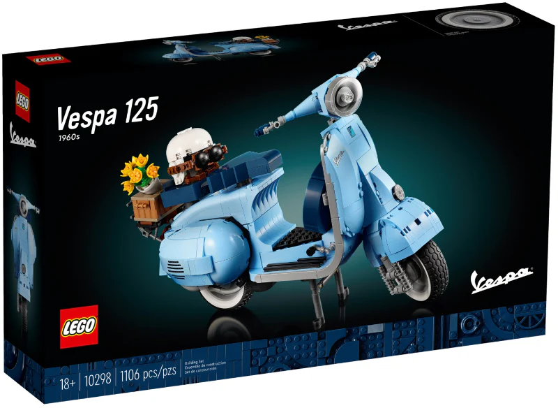 10298 - Vespa 125 - EMPTY BOX ONLY - Image 2