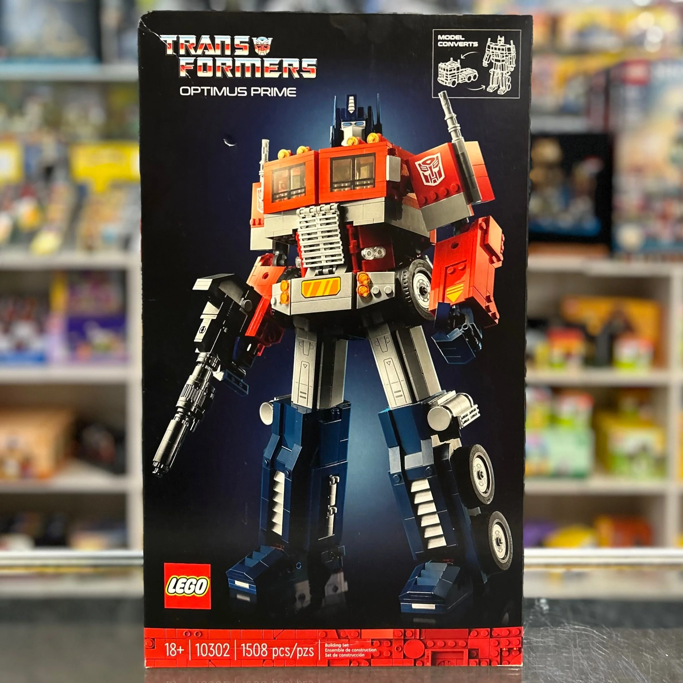 10302 - Optimus Prime - EMPTY BOX ONLY
