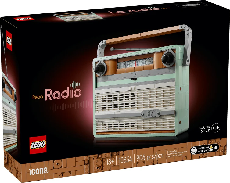 10334 - Retro Radio - EMPTY BOX ONLY - Image 2