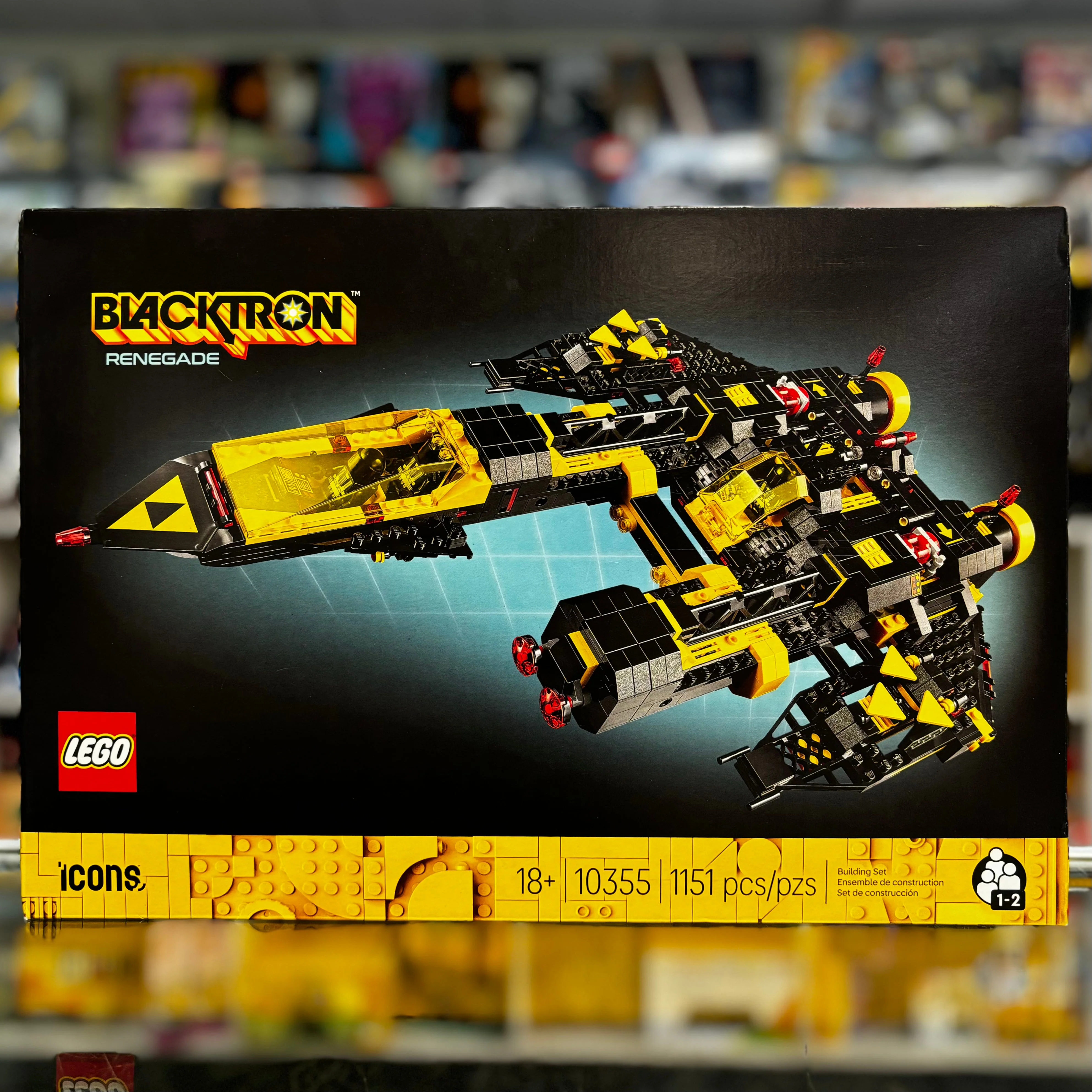 10355 - Blacktron Renegade - EMPTY BOX ONLY