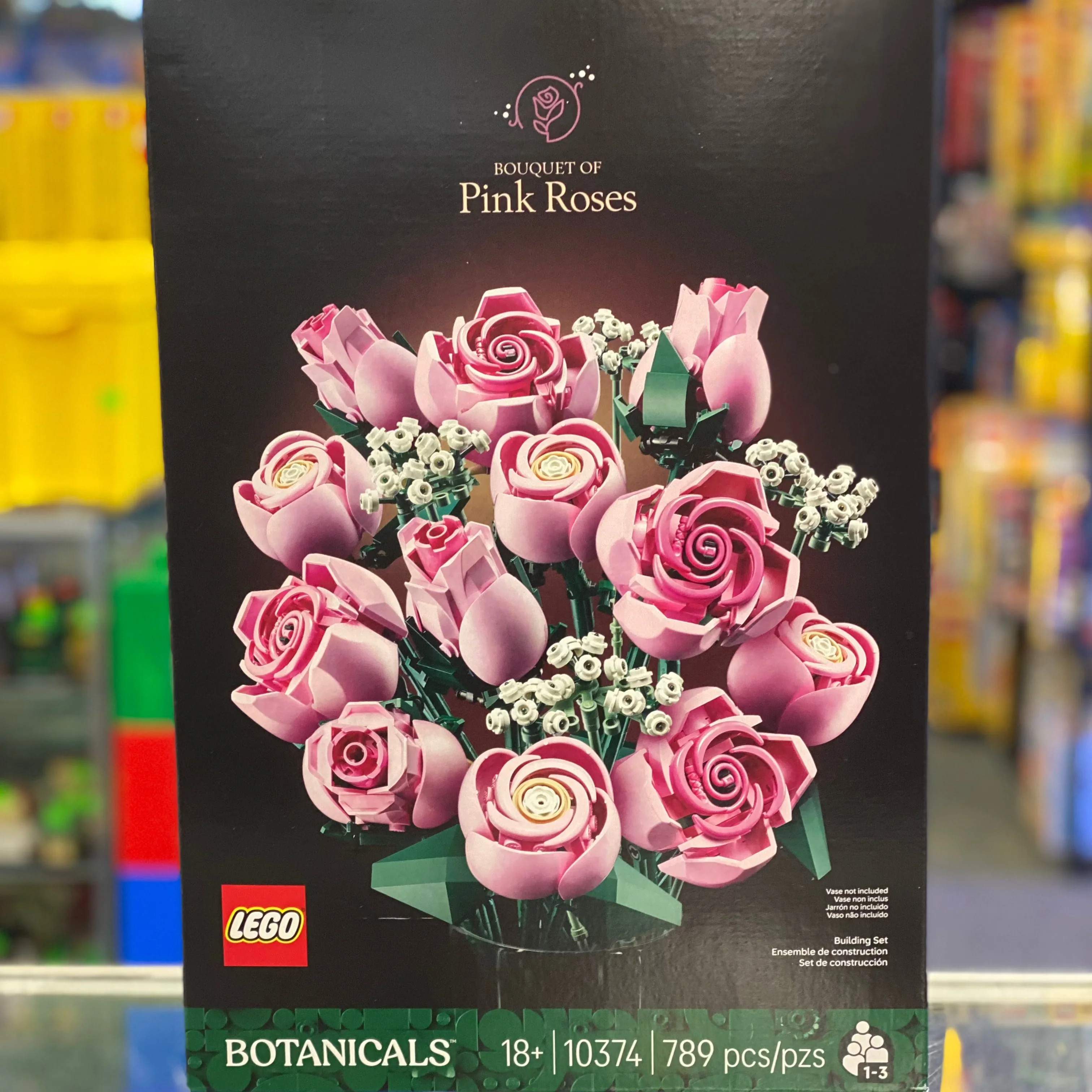 10374 - Bouquet of Pink Roses - EMPTY BOX ONLY