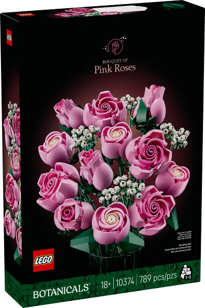 10374 - Bouquet of Pink Roses - EMPTY BOX ONLY - Image 2