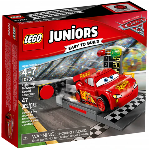 10730 - Lightning McQueen Speed Launcher - EMPTY BOX ONLY
