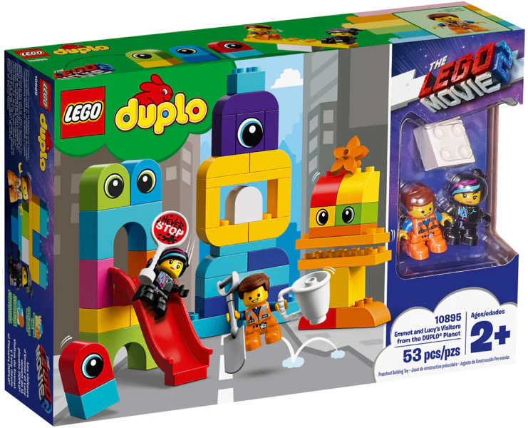 10895 - Emmet and Lucy's Visitors from the DUPLO Planet - EMPTY BOX ONLY