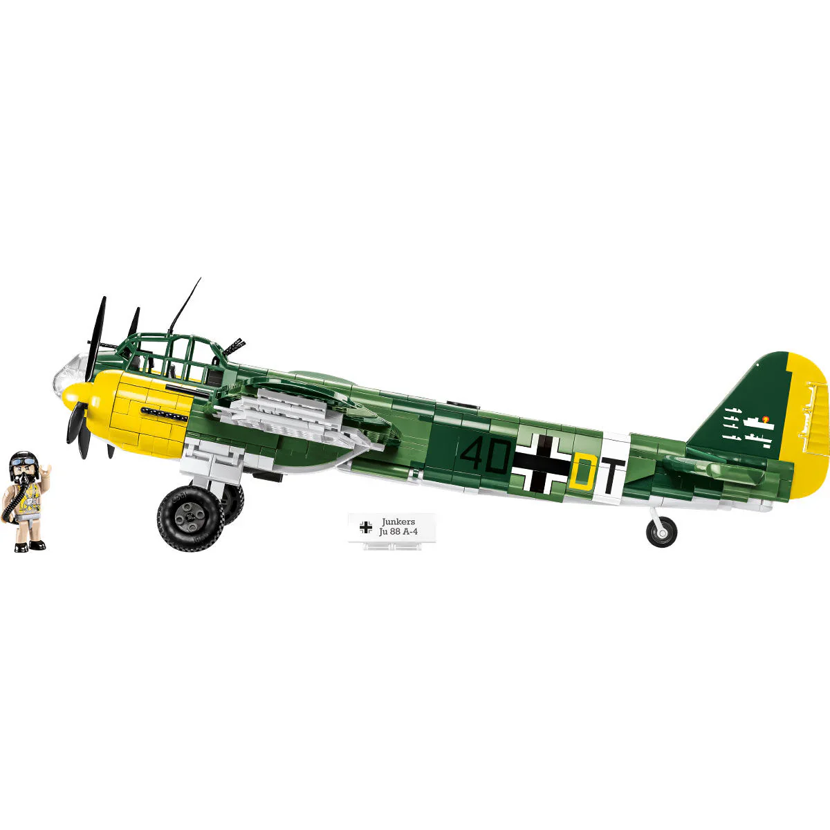 Junkers JU-88, Plane, WWII: COBI Set #5733 - Image 6
