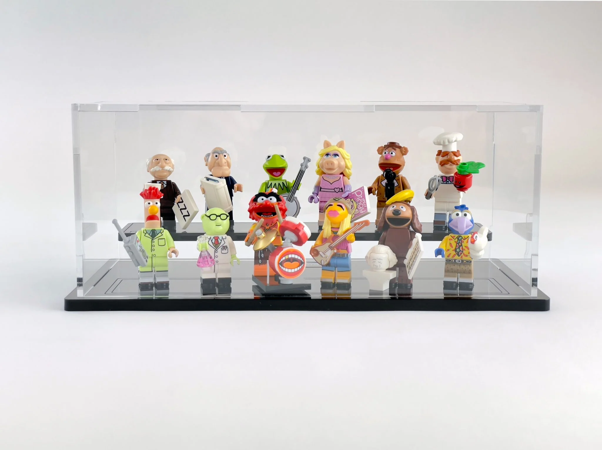 12-Figure Podium Display Case for LEGO® Minifigures
