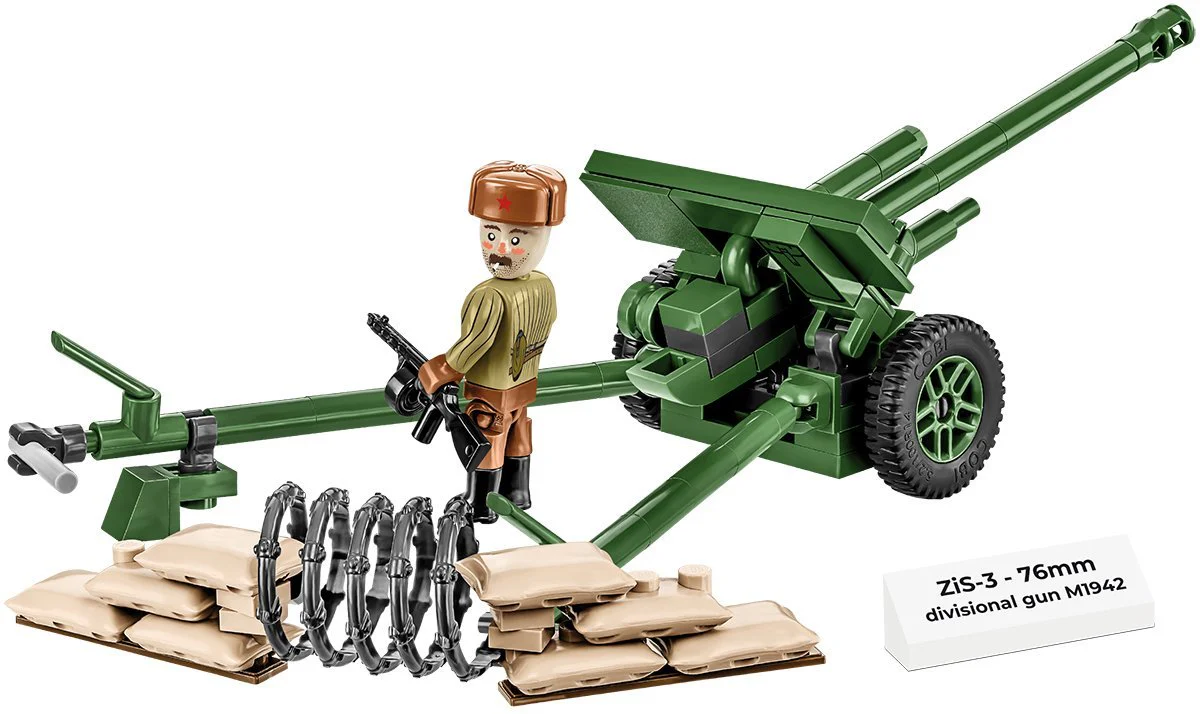 COBI ZiS-3 Soviet Gun: Set #2293 - Image 2