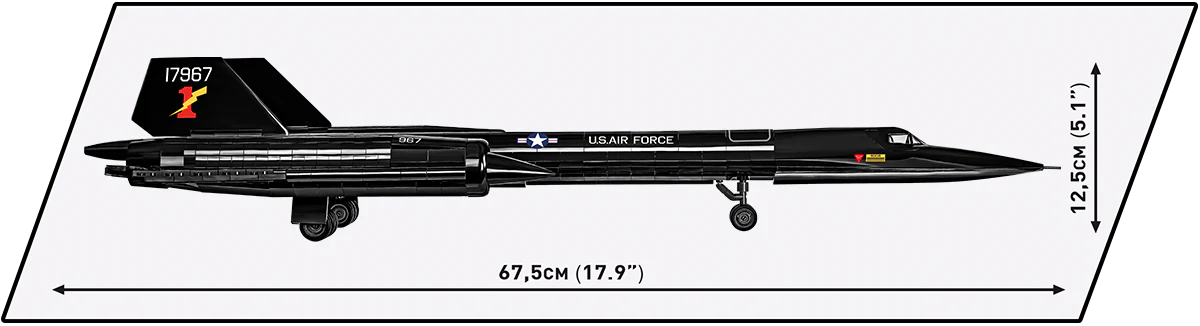 Lockheed SR-71 Blackbird: COBI Set #5891 - Image 2