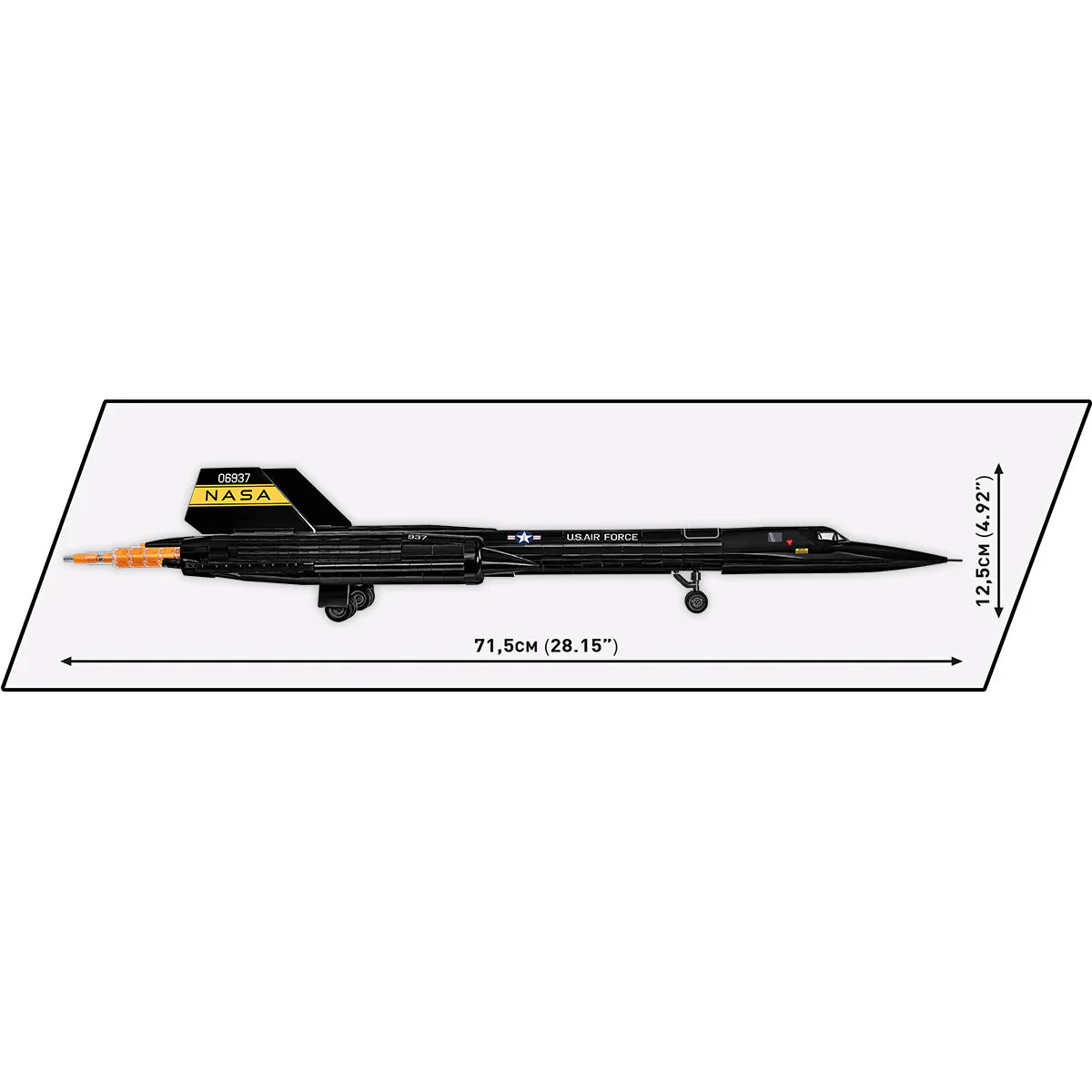 EXECUTIVE EDITION Lockheed SR-71 Blackbird: COBI Set #5890 - Image 7