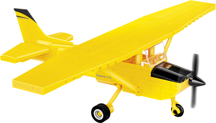 COBI Cessna 172 Skyhawk Aircraft (Yellow): Set #26621 - Image 2