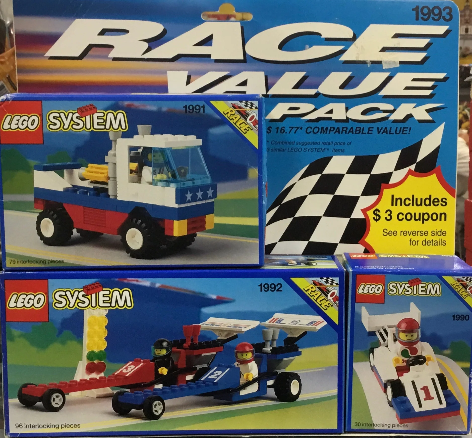 1991 - Racing Pickup - EMPTY BOX ONLY