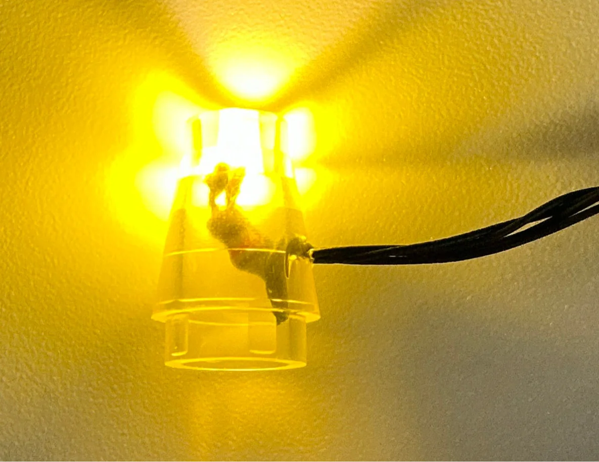 1x1 Flashing LED Light-Up Cone, DIY System, Reconnectable, LFCON-LA - Image 6