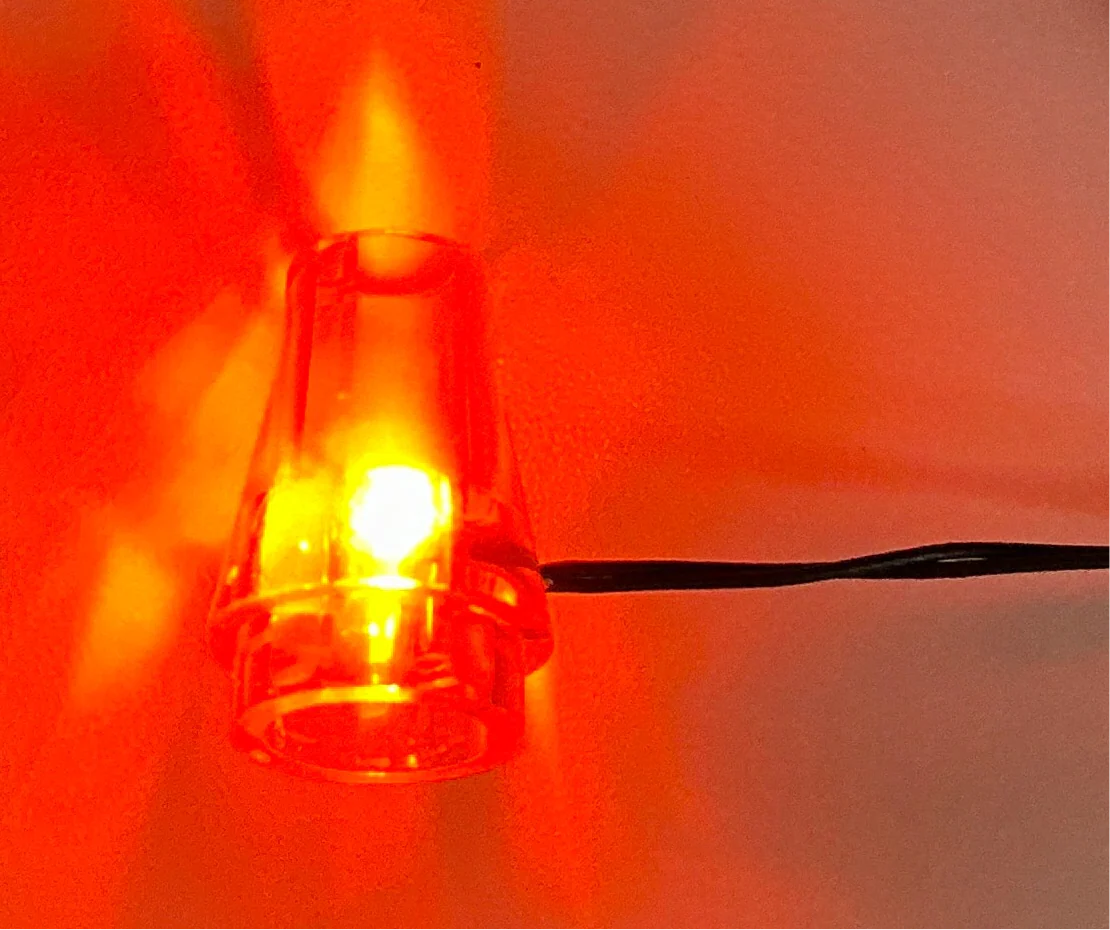 1x1 LED Light-Up Cone, DIY System, LCON-DC - Image 3