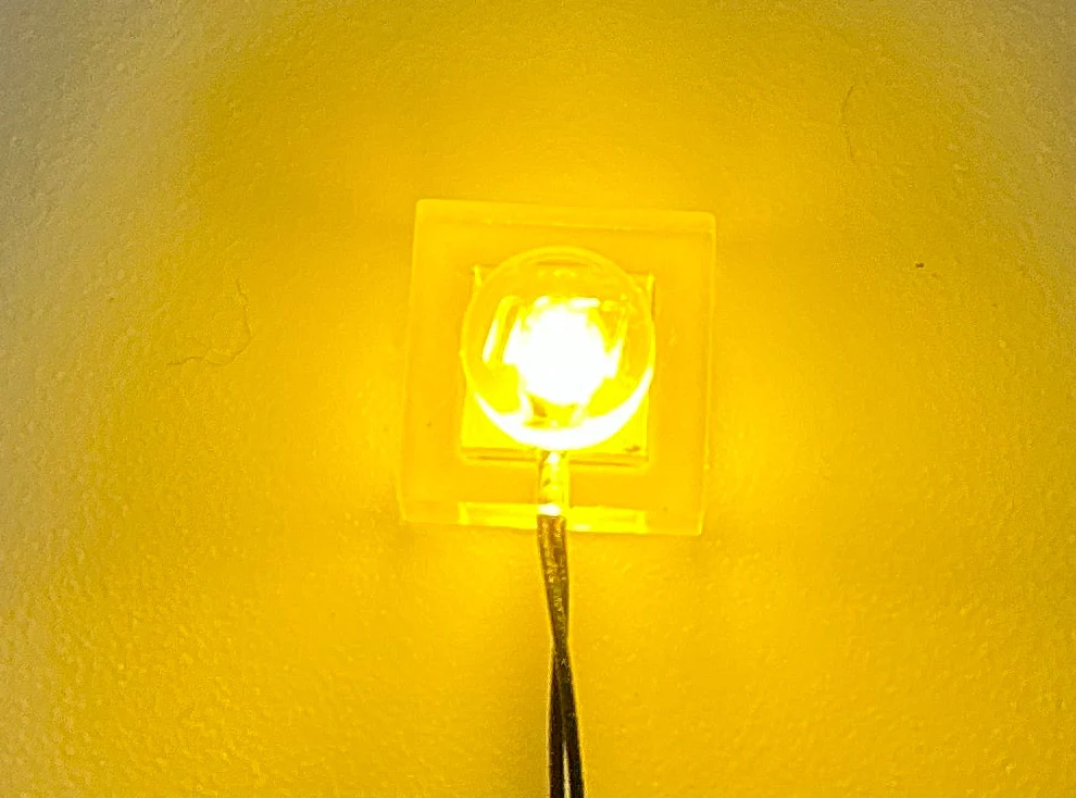 1x1 LED Light-up Plate, Battery Operated, LS1x1B - Image 4