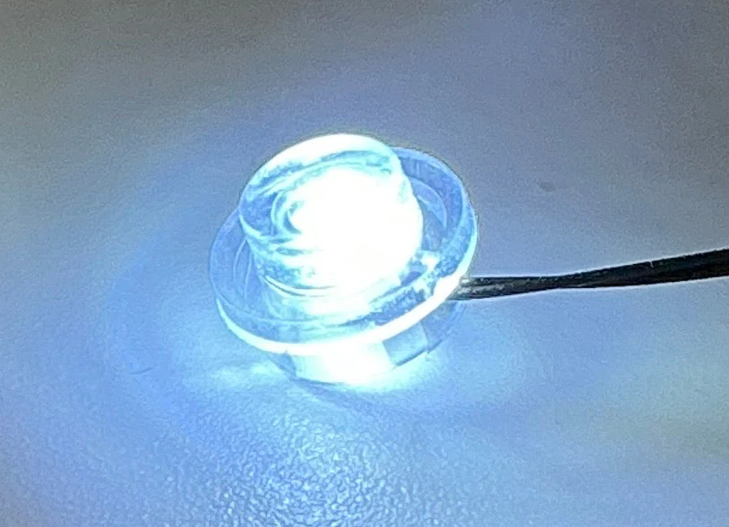 1x1 Stud LED Light-up Round Plate, Battery Operated, LS1x1RPB - Image 6