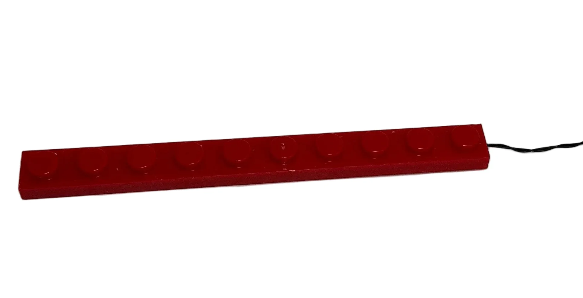 1x10 LED Light Up Plate, DIY System, LB1x10-DC - Image 2