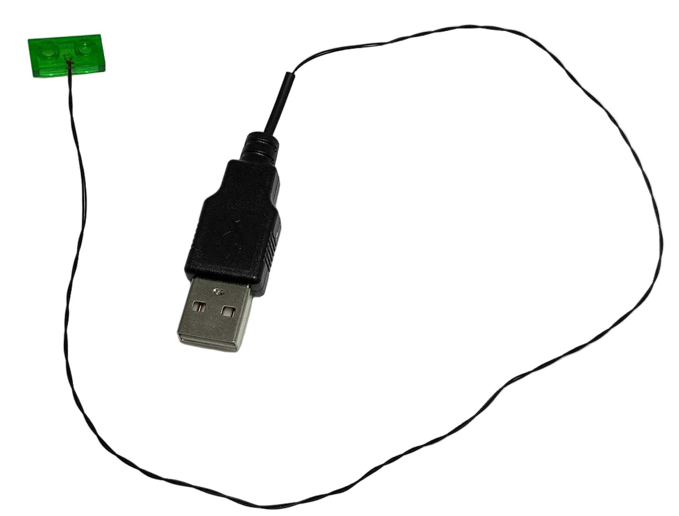 1x2 LED Light-up Plate, USB Powered, LS1x2P - Image 2