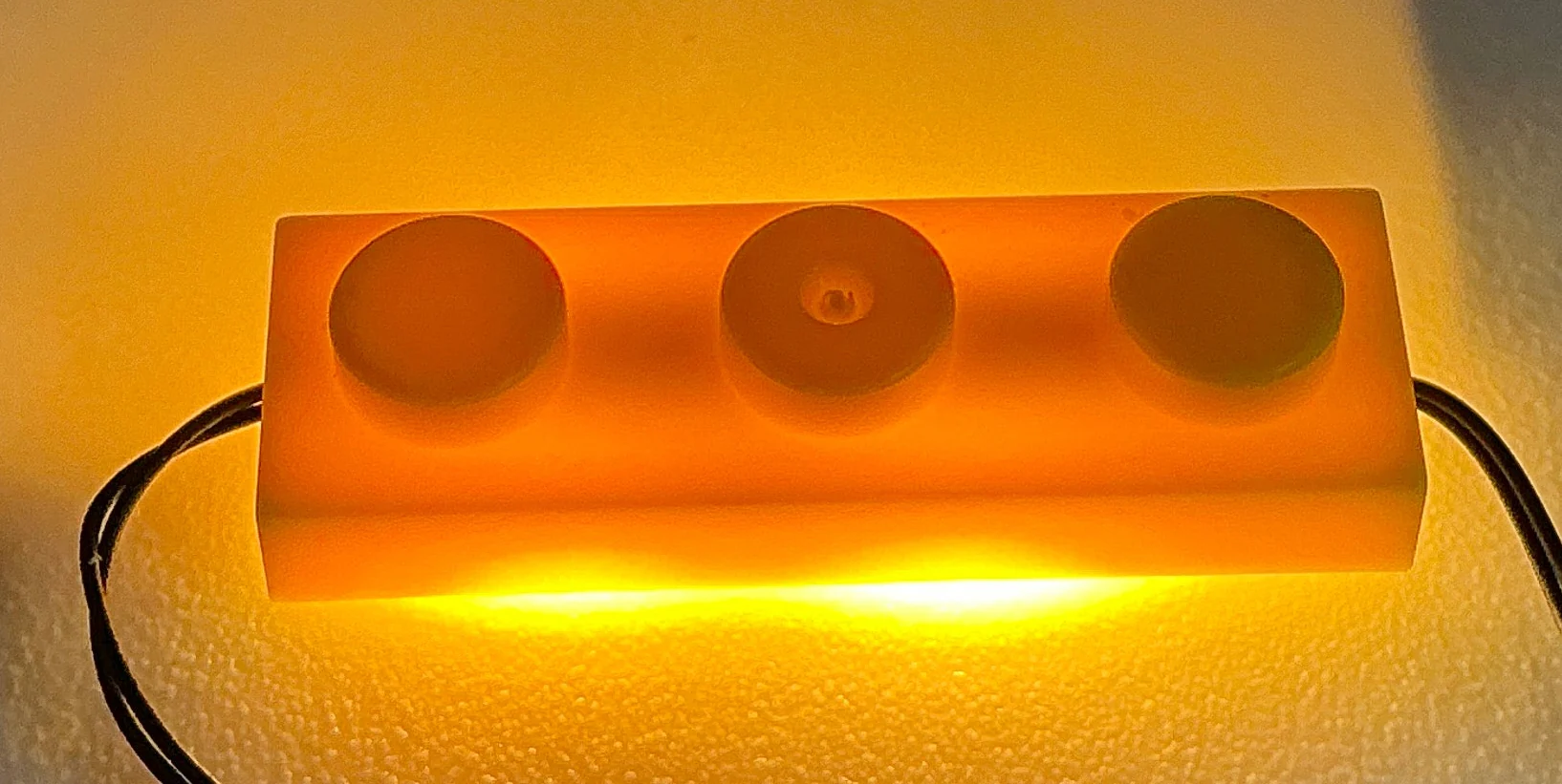 1x3 LED Light Up Plate, DIY System, Reconnectable, LB1x3-LA - Image 6