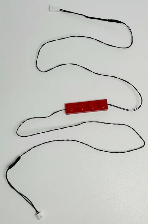1x4 LED Light Up Plate, DIY System, Reconnectable, LB1x4-LA - Image 2