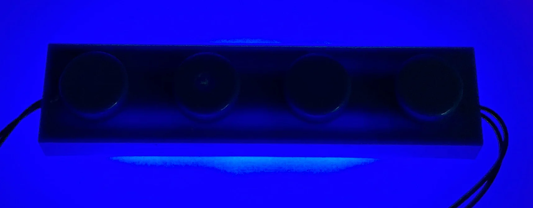 1x4 LED Light Up Plate, DIY System, Reconnectable, LB1x4-LA - Image 6