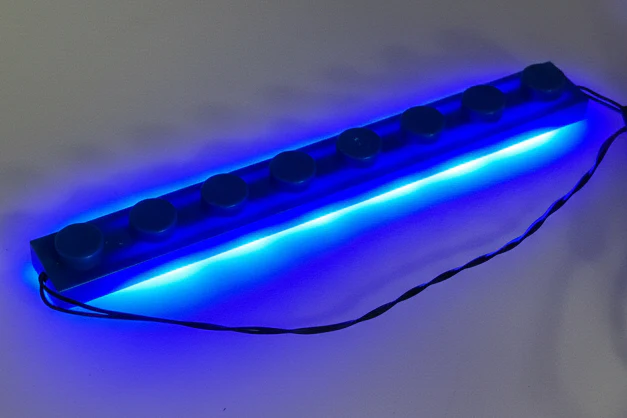 1x8 LED Light Up Plate, DIY System, Reconnectable, LB1x8-LA - Image 4