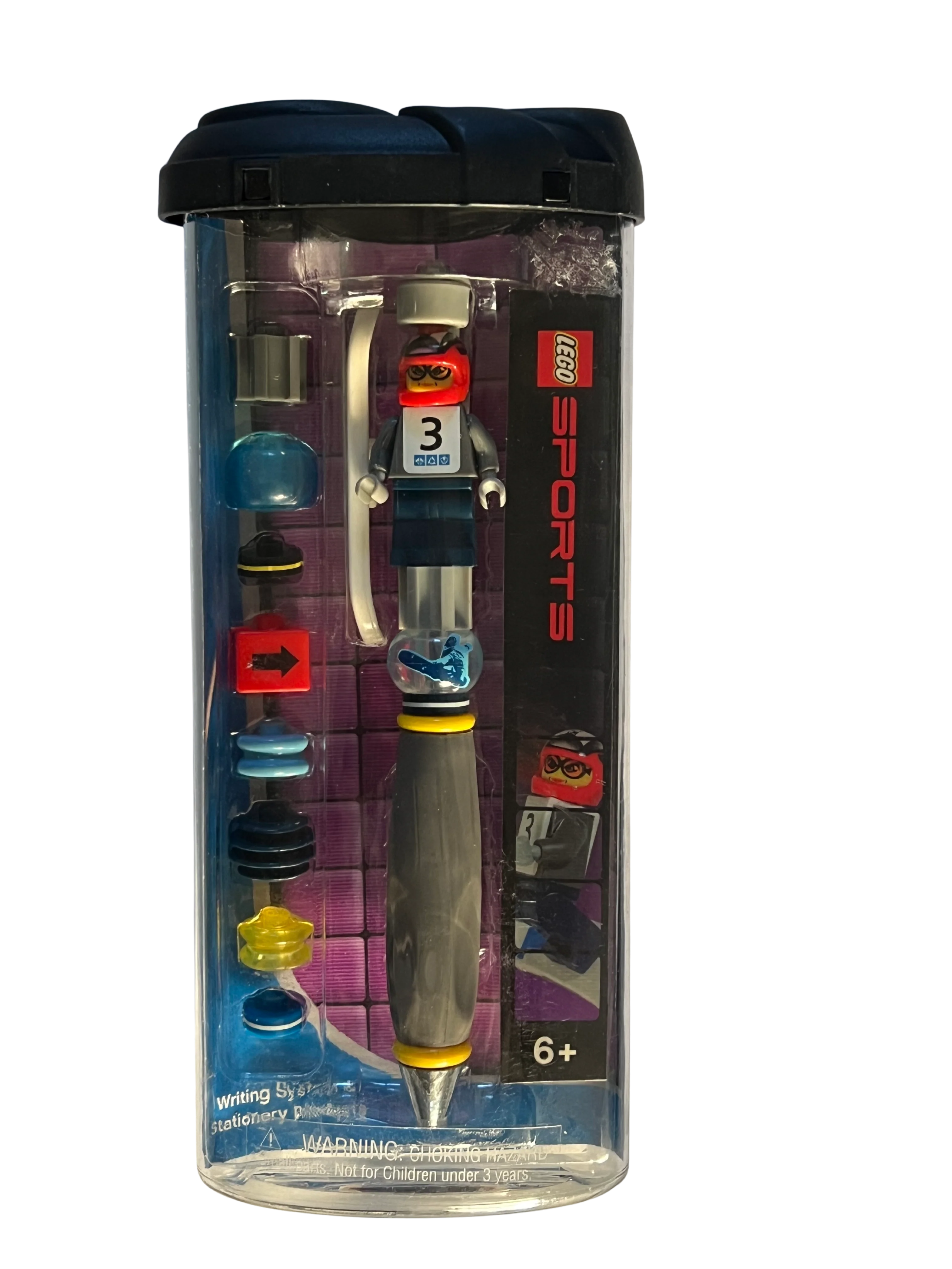 2003 LEGO® Sports Snowboard Girl Minifigure Pen Set P1556