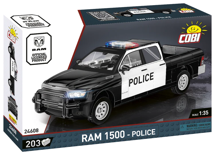 COBI DODGE Ram 1500 Police Truck: Set #24608