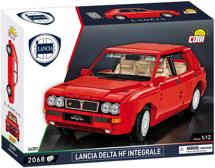 COBI Lancia Delta HF Integrale Car (1:12th) : Set #24357