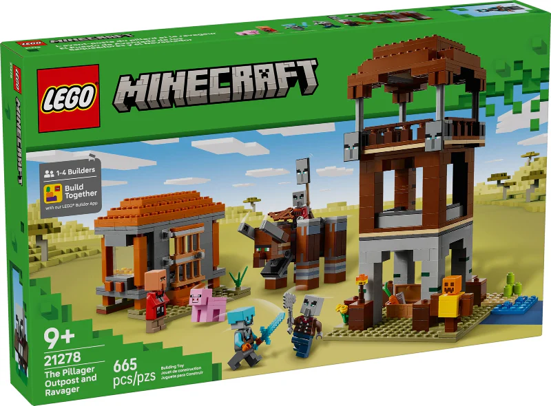 21278 - The Pillager Outpost and Ravager - EMPTY BOX ONLY - Image 2