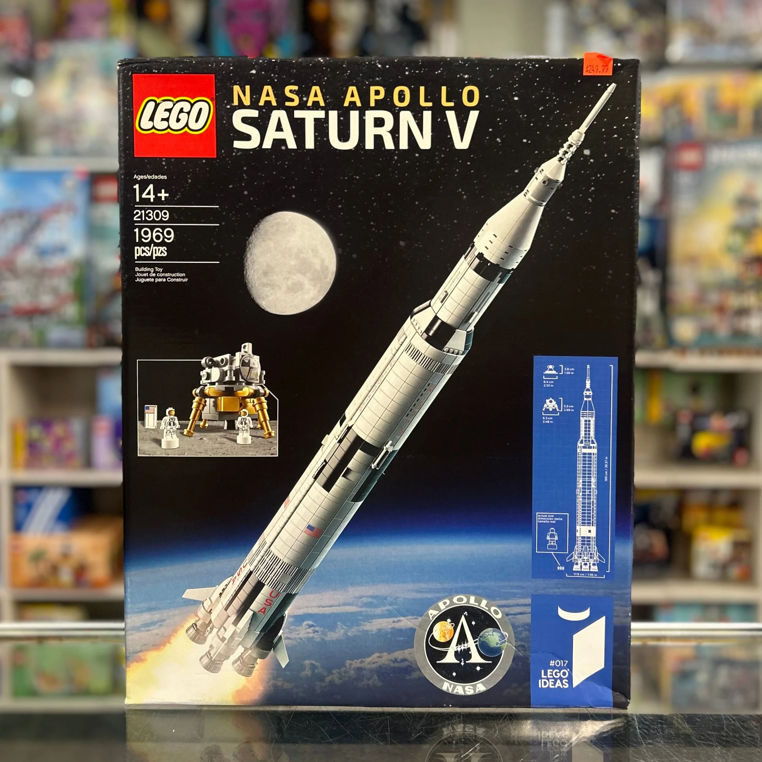 21309 - NASA Apollo Saturn V - EMPTY BOX ONLY