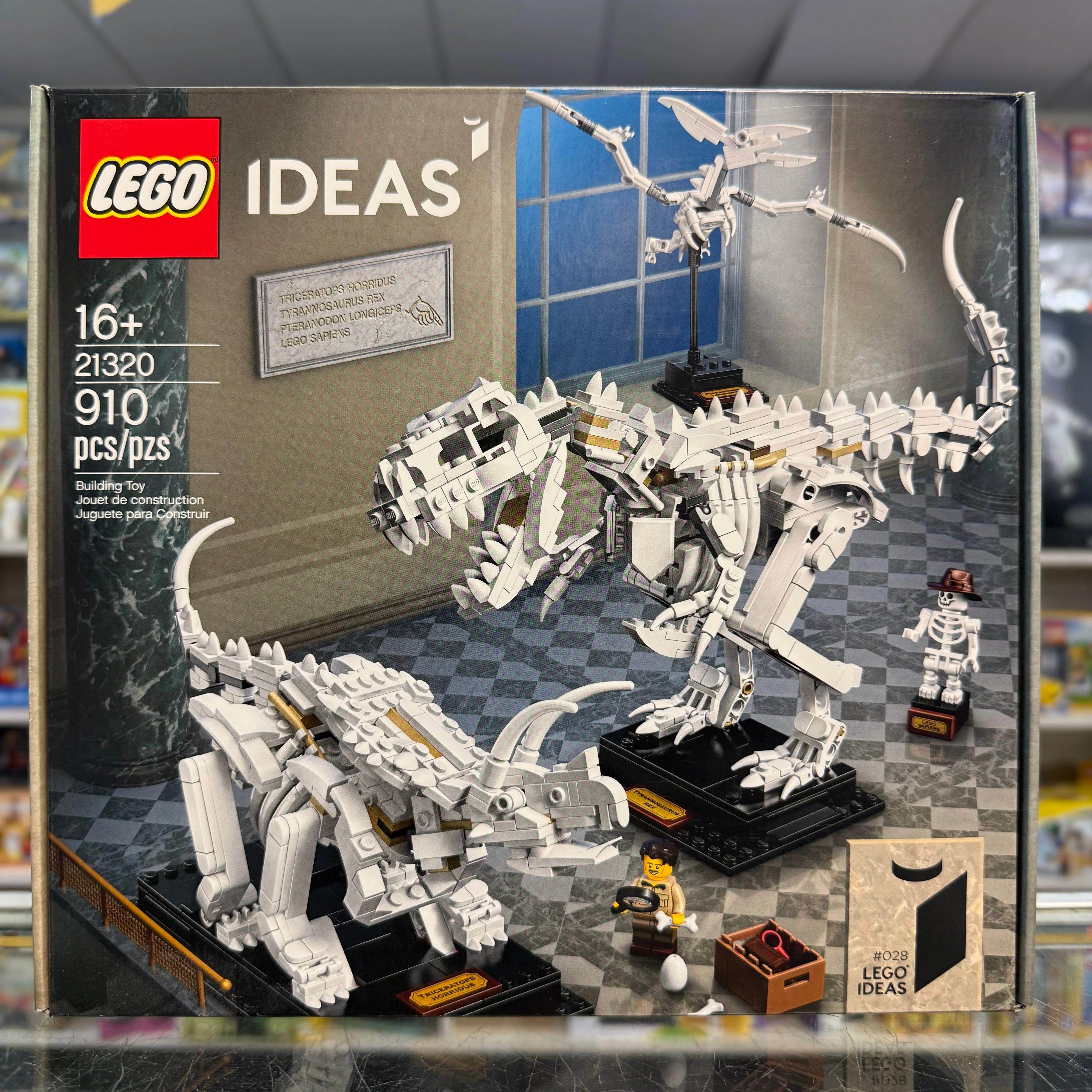 21320 - Dinosaur Fossils - EMPTY BOX ONLY