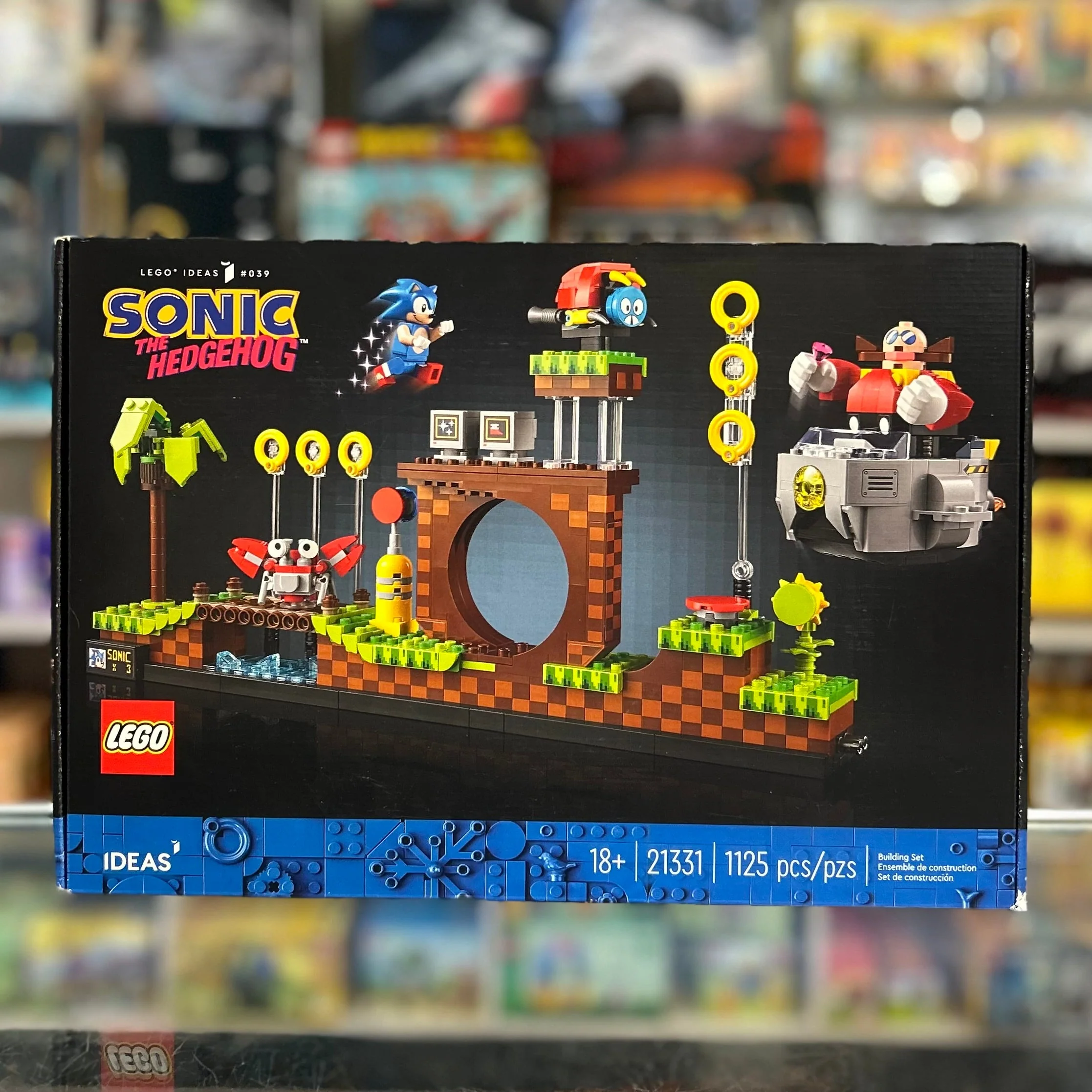 21331 - Sonic the Hedgehog - Green Hill Zone - EMPTY BOX ONLY