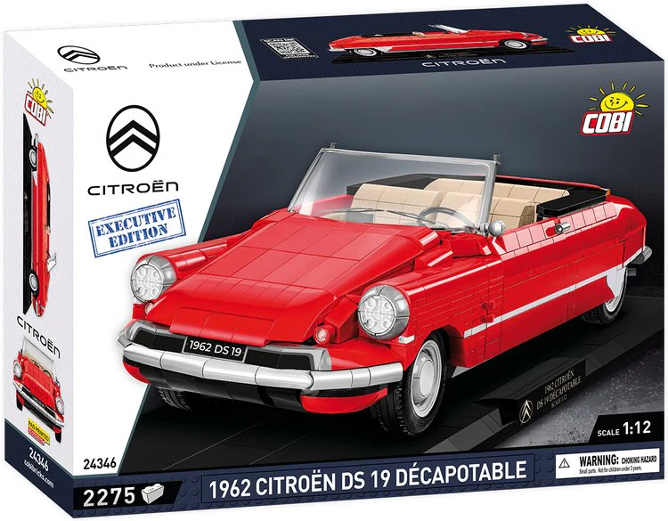COBI EXECUTIVE EDITION 1962 Citroen DS 19 Decapotable: Set #24346