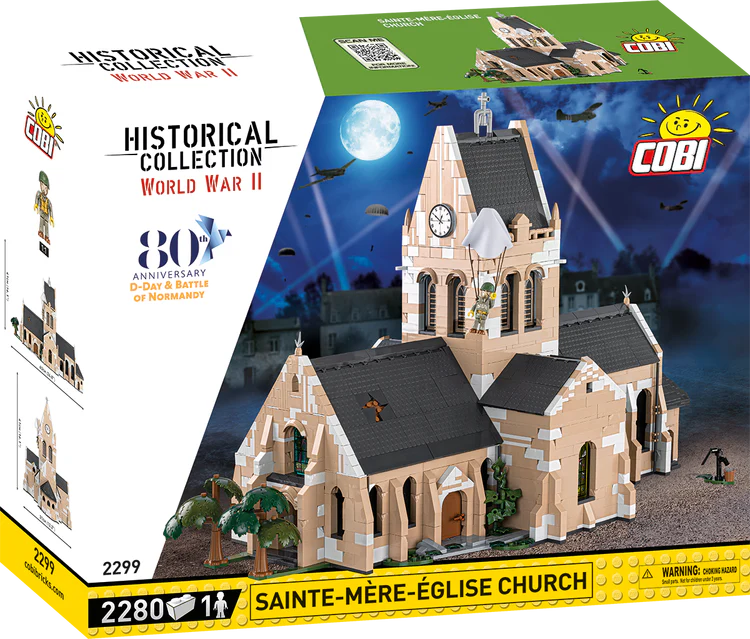 COBI Sainte-Mere-Eglise Church: Set #2299