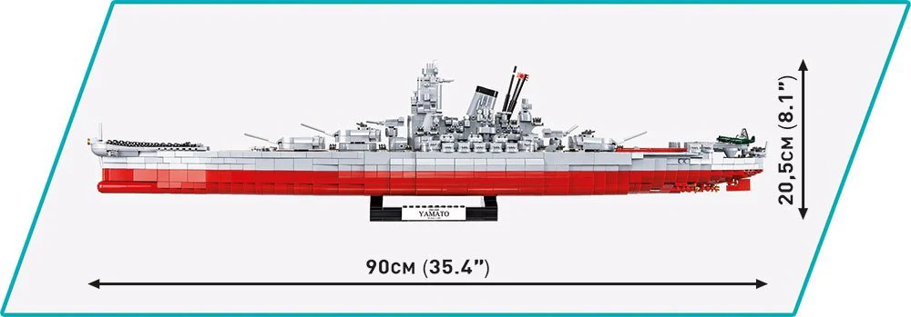 Battleship Yamato: WWII COBI Set #4833 - Image 4