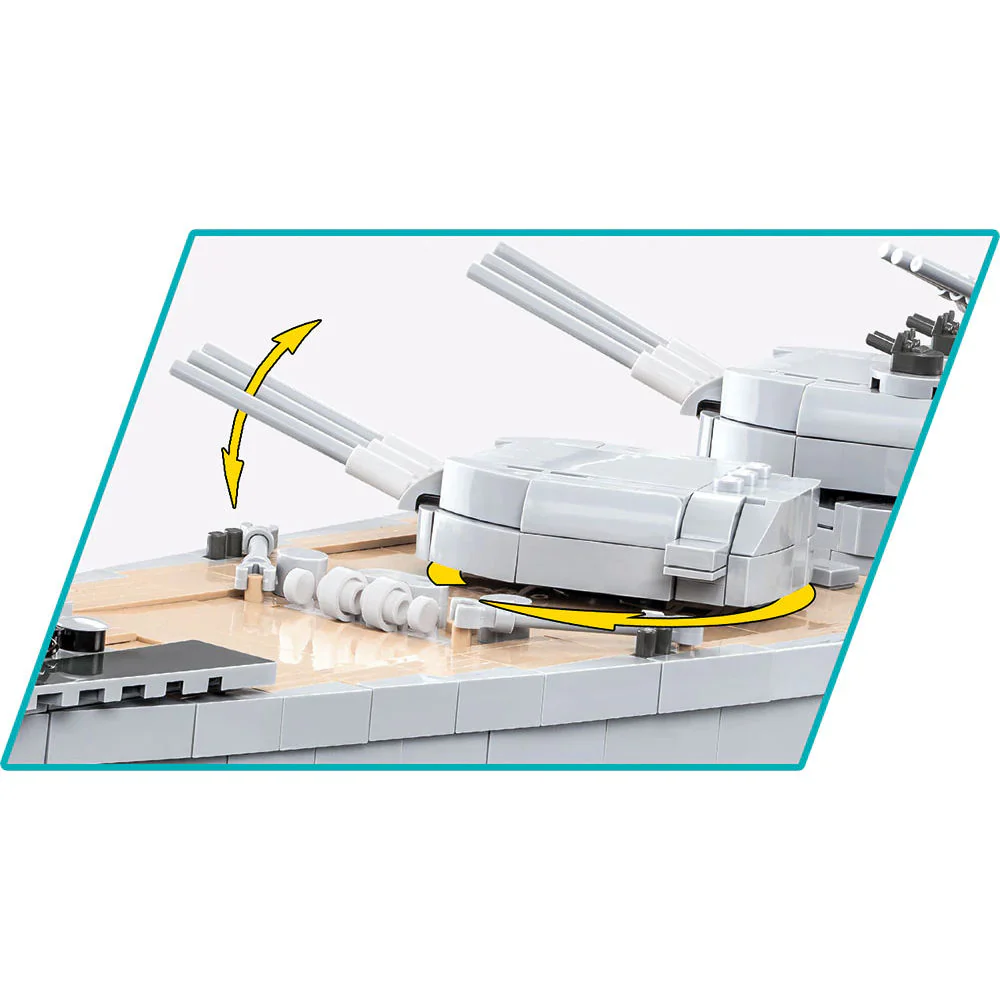 Battleship Yamato: WWII COBI Set #4833 - Image 7