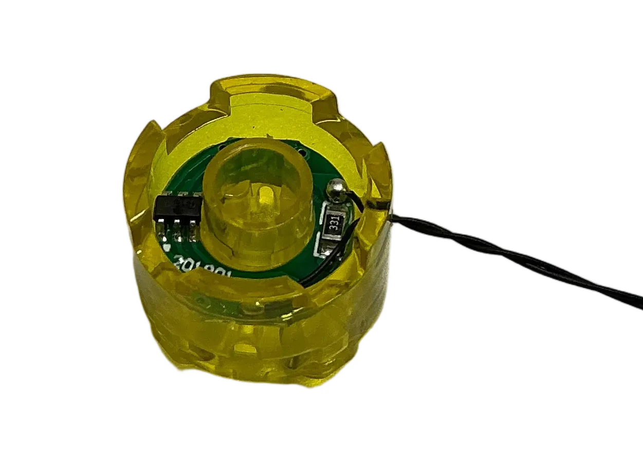2x2 Flashing Light-up Round Brick, DIY System & Reconnectable, LS2x2R-LA - Image 5