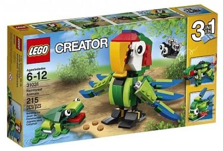 31031 - Rainforest Animals - EMPTY BOX ONLY