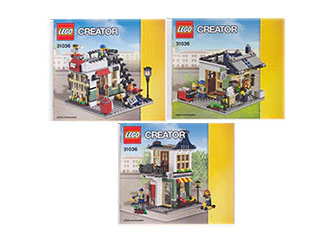 31036-Toy & Grocery Shop - INSTRUCTIONS ONLY