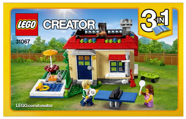31067-Modular Poolside Holiday - INSTRUCTIONS ONLY