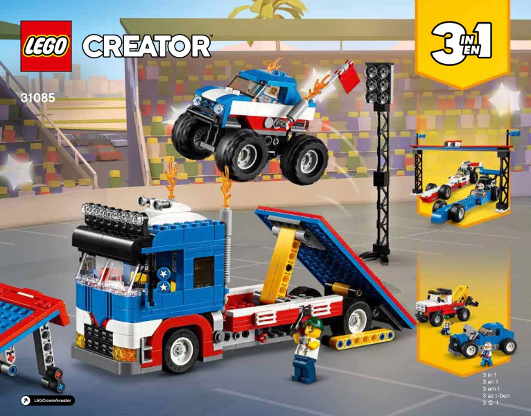 31085-Mobile Stunt Show - INSTRUCTIONS ONLY