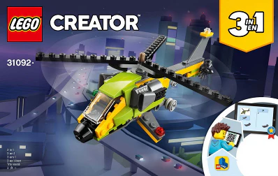 31092-Helicopter Adventure - INSTRUCTIONS ONLY - Image 2