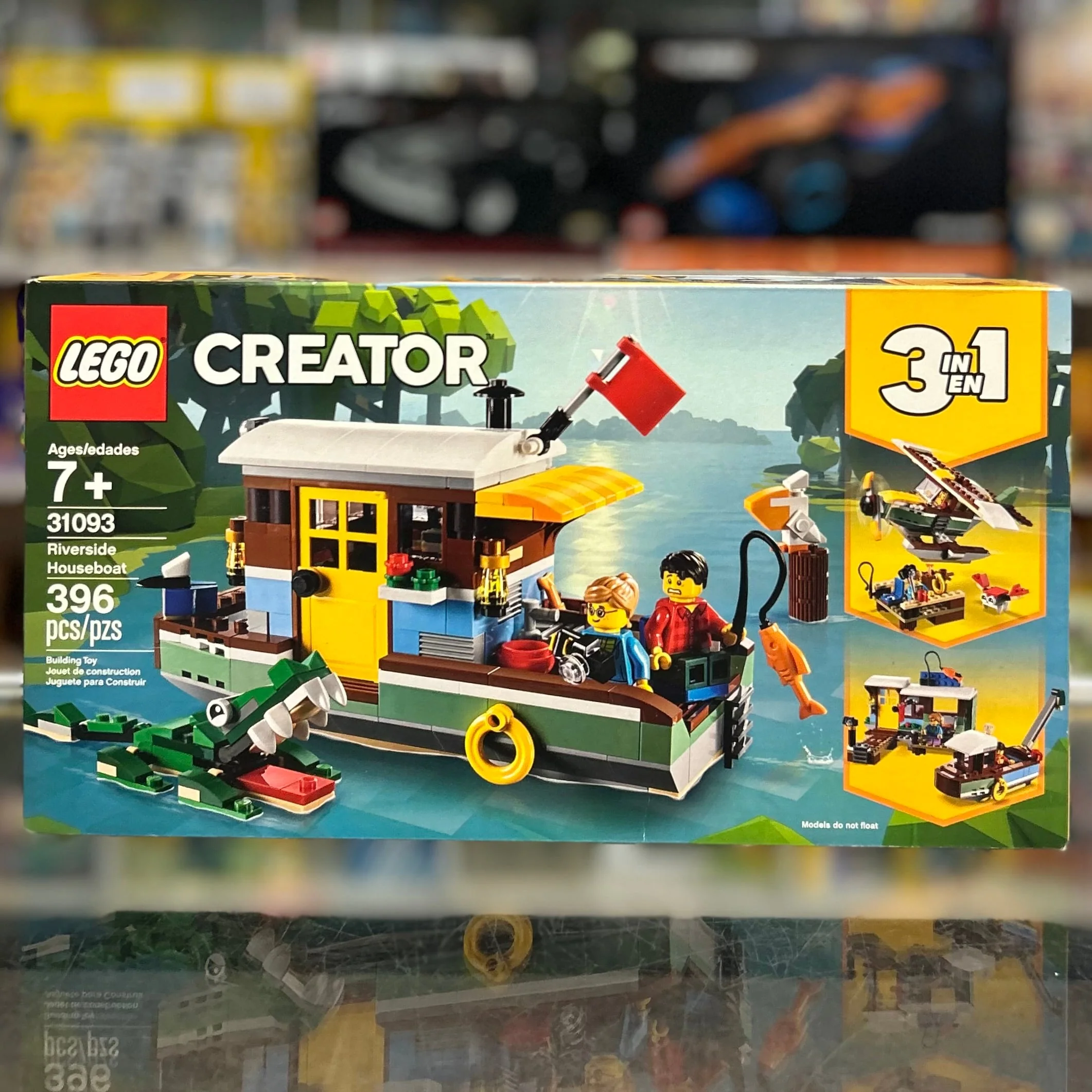 31093 - Riverside Houseboat - EMPTY BOX ONLY