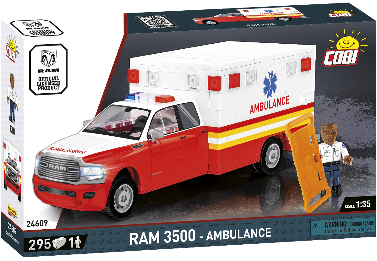 COBI DODGE Ram 3500 Ambulance: Set #24609