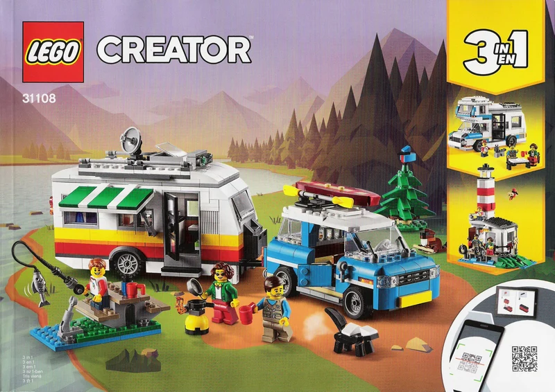 31108-Caravan Family Holiday - INSTRUCTIONS ONLY